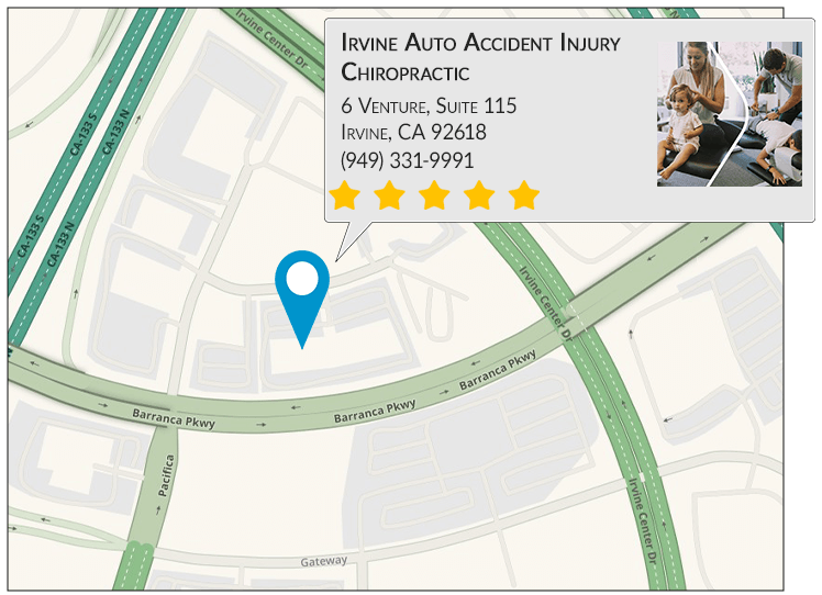 Irvine Auto Accident Injury Chiropractic on googlemap