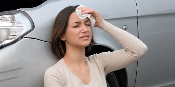 dizziness treatment in Irvine after an auto accident
